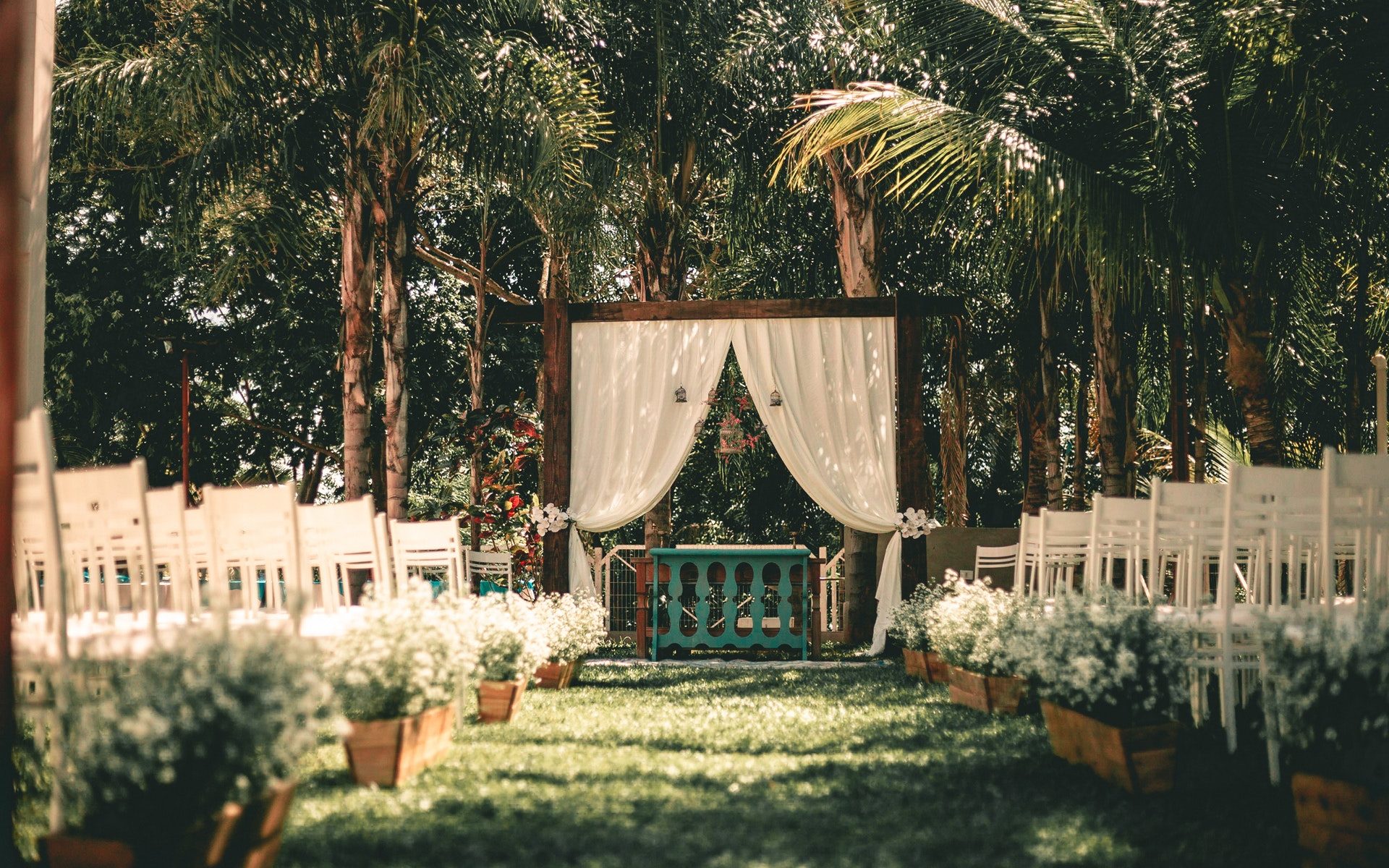 Traum in weiss marie rogez zeremonie hochzeit la reunion, brautpaar freie